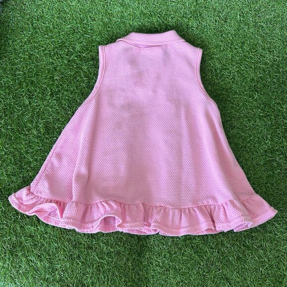 Vintage Small Steps Infant Shirt Size 4T Pink Ruffle Embroidered Flower - Picture 6 of 6